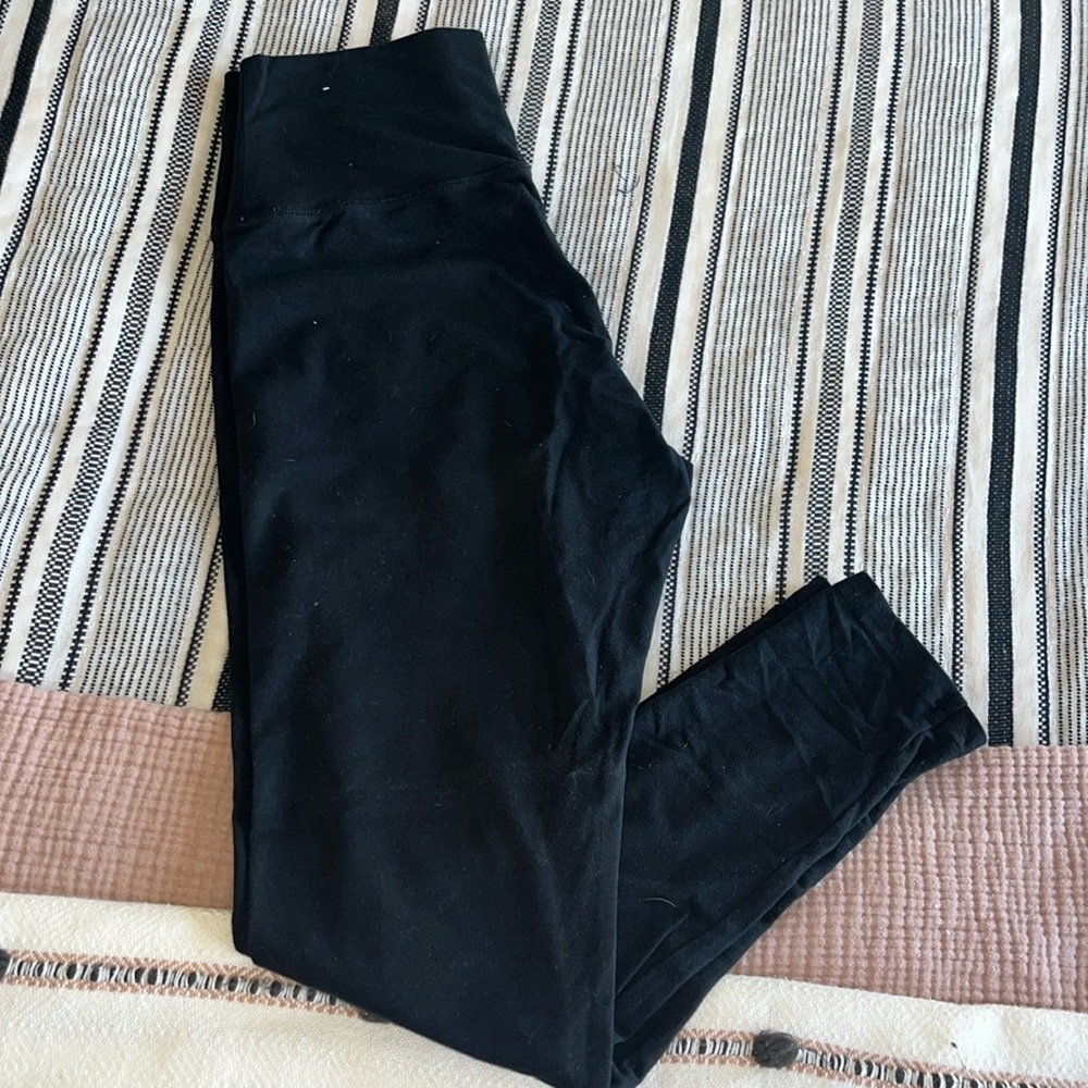 Aerie Chill Play Move Black High Waist Leggings